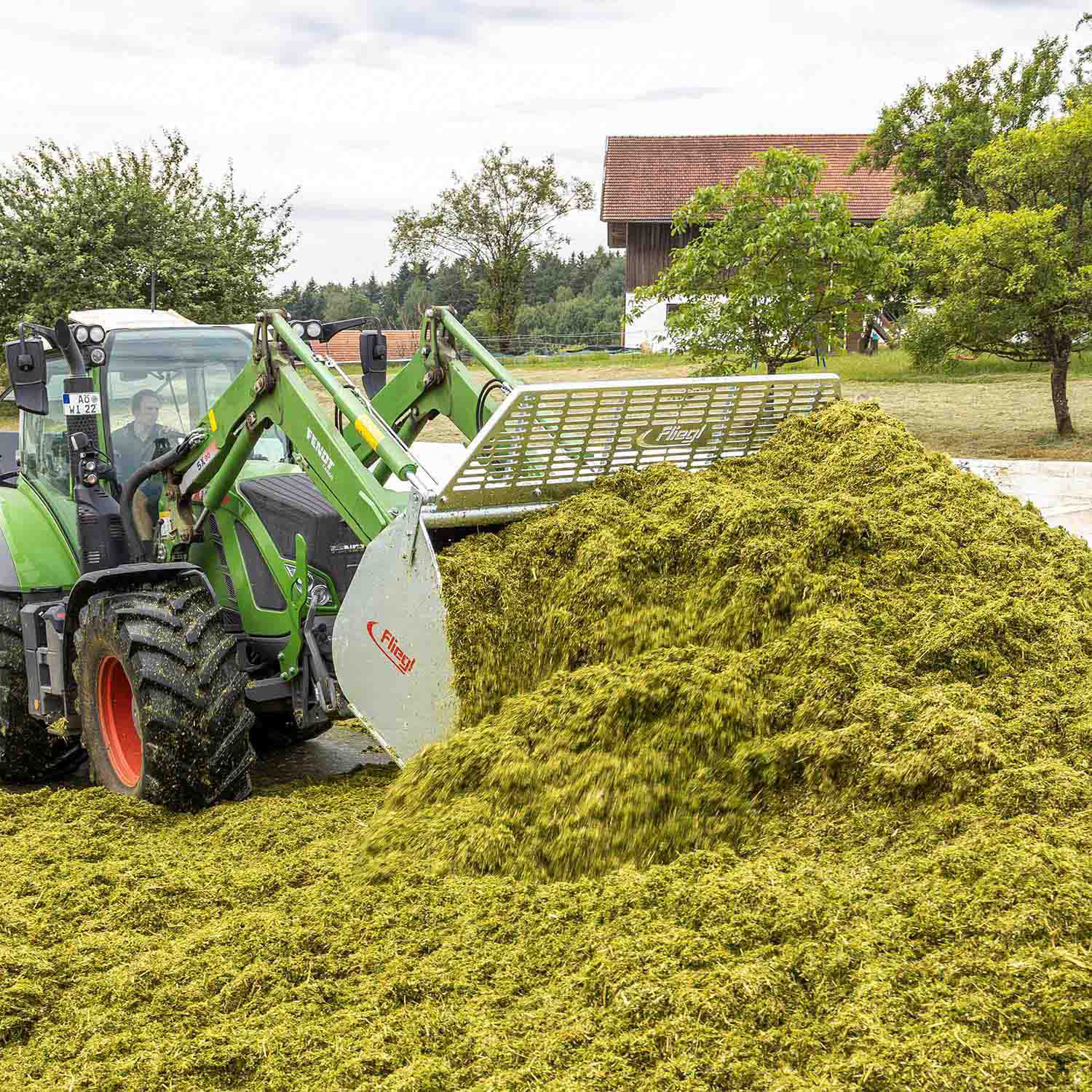 Gro Raumschaufel Standard Verzinkt Schaufeln Von Fliegl Agro