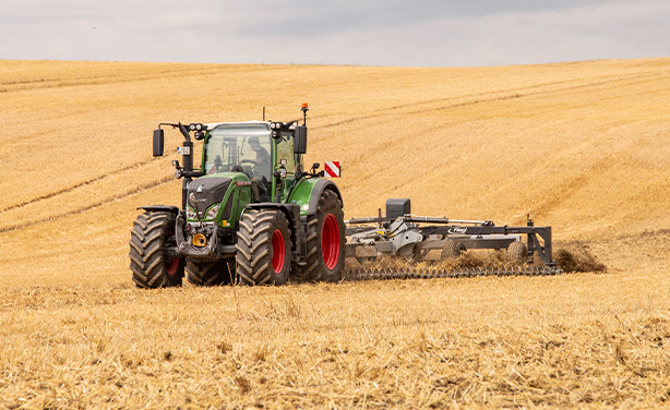 Mit mit Traktor
