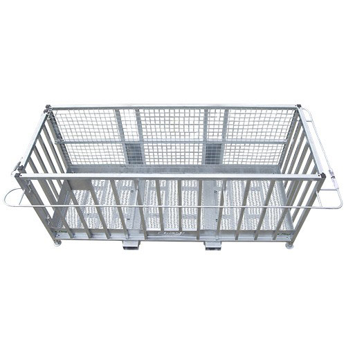 »Wide« working platform / side entry 