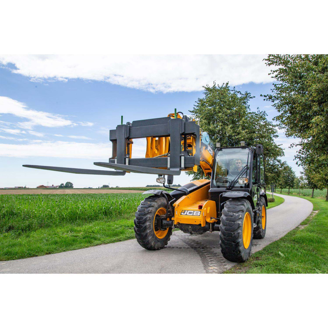 »Heavy-duty« pallet fork / hydraulically adjustable 