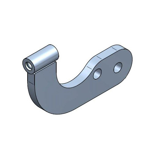 Lower link tube - Adapter and welded parts by Fliegl Agro-Center GmbH