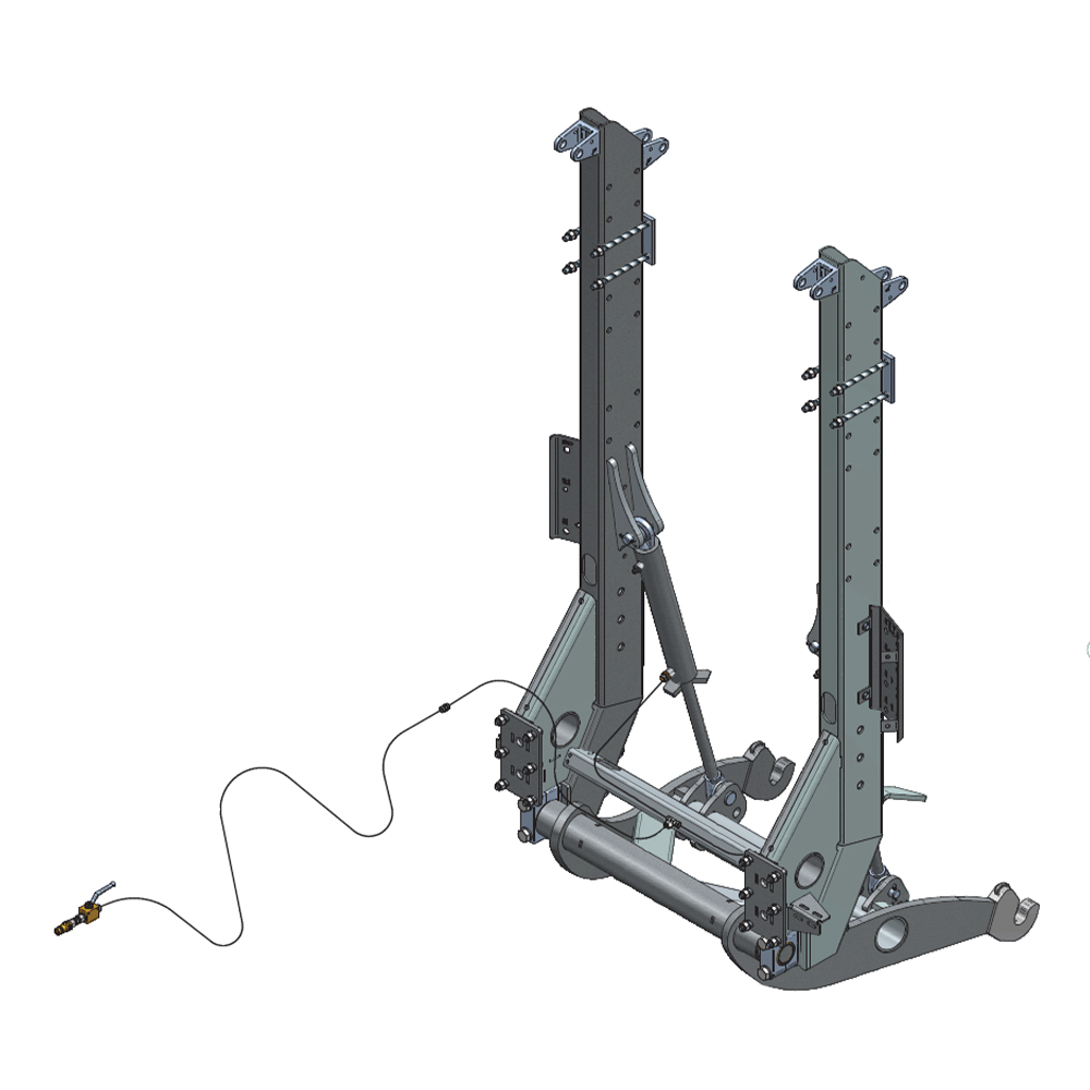 4-Punkt-Hydraulik komplett / schwere Ausführung 