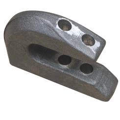 Weld-on hook Merlo - loose - Adapter and welded parts by Fliegl  Agro-Center GmbH