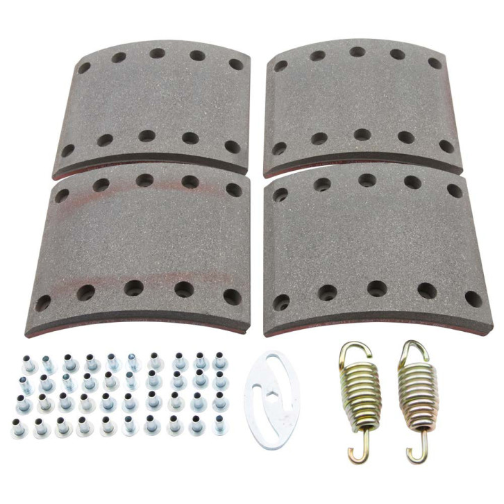 Bremsbelagsatz zum Nieten ADR mit Federn 