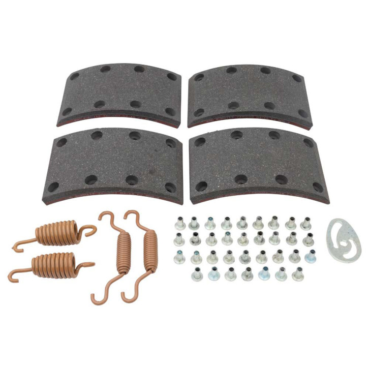 Brake pad set incl. springs and rivets ADR  