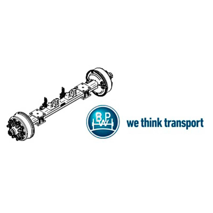 Bremsachse 410x120 - 10 Loch 