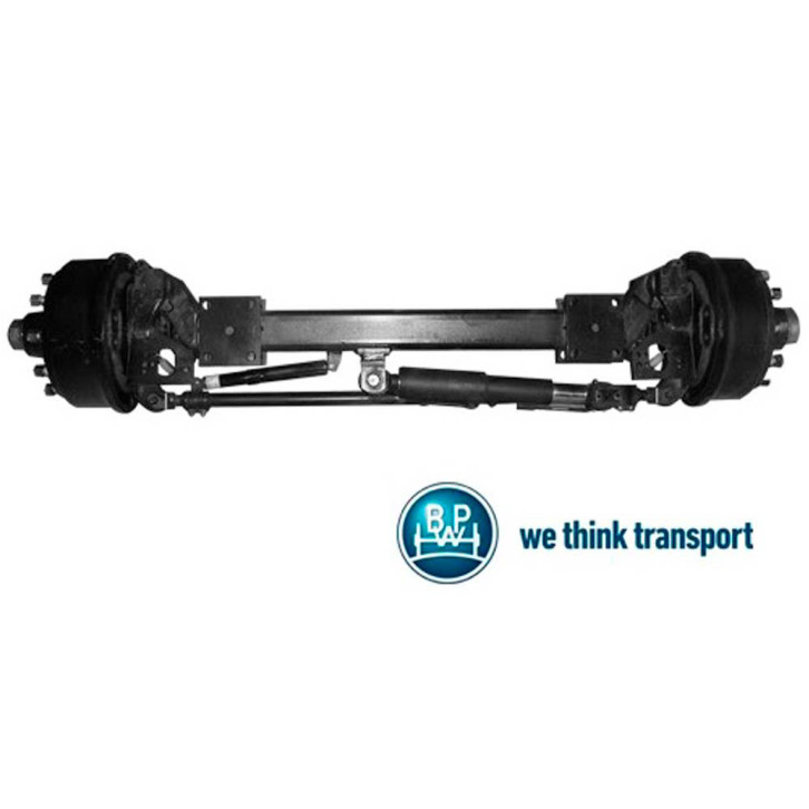 Steering axle BPW 410x180 / forced steering / 10-hole/SC 900mm/12000kg 