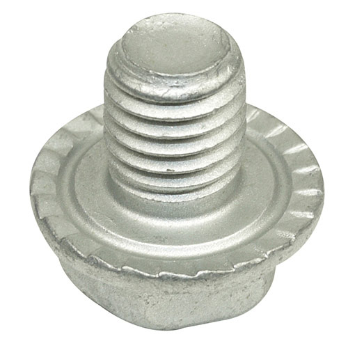 Locking screw M 10 x 25 mm / with serrated washer / AF= 15 mm 