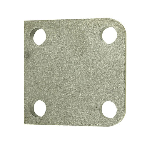 Locking plate for steering pin (top) / 4-hole version 