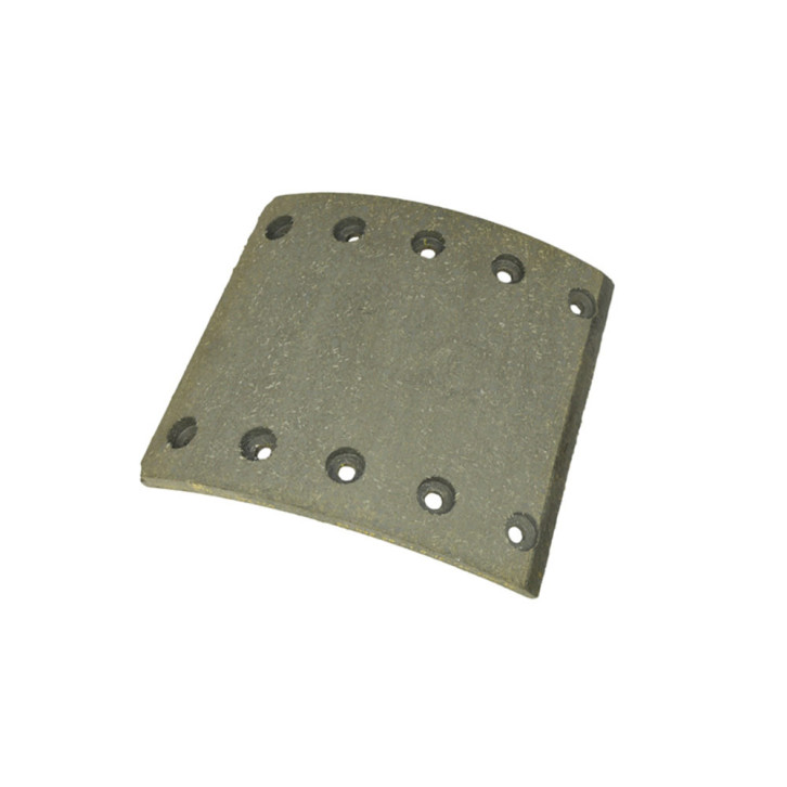 Brake pad for riveting 