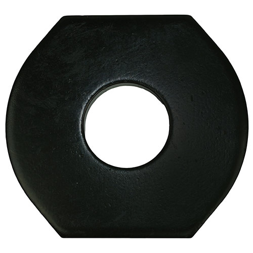 Disc for threaded bolt / ext. Ø= 70.0 mm / int.Ø= 24.5 mm / length 65.0 mm / t=  