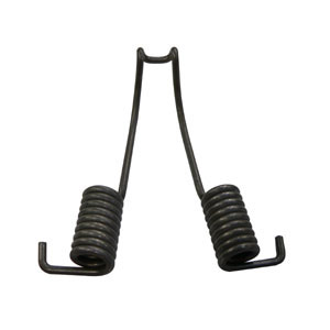 Zugfeder mit Haken (gebogen)/Windungs-Ø= 16,2 mm/Länge= 32,0 mm/Stärke= 3,2 mm 