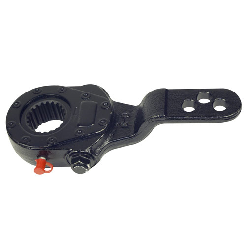 Slack adjuster left (cranked) / T= 21 mm / Ø= 42 mm / 3-hole version 