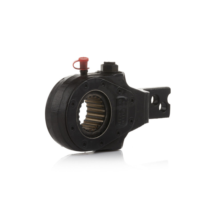 Slack adjuster left (cranked) / T= 21 mm / Ø= 42 mm / 3-hole version 