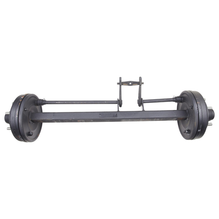 Brake axle with auto-reverse 300x60 - 6-hole 