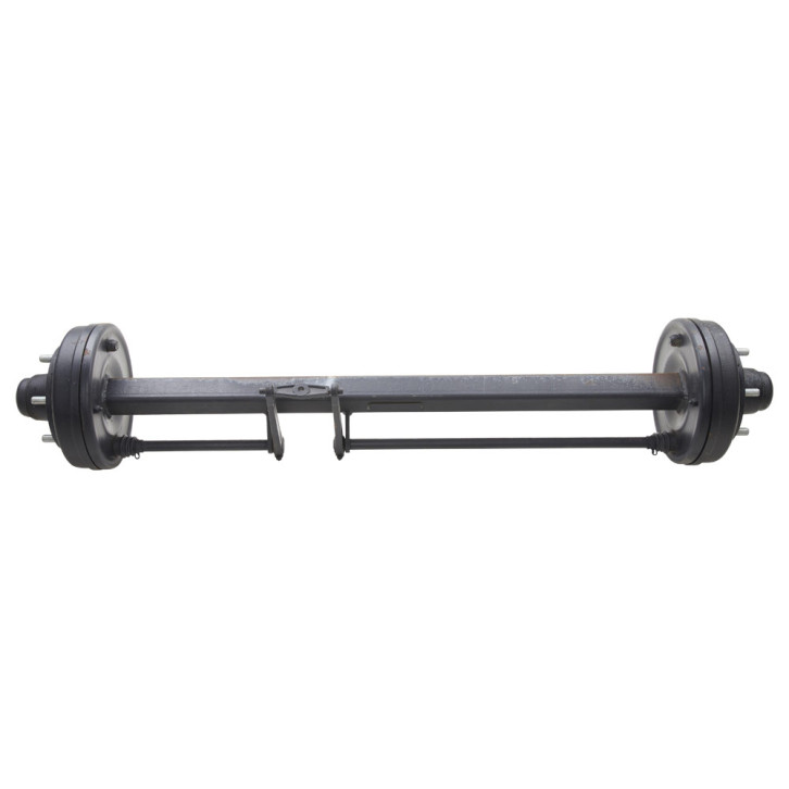 Brake axle with auto-reverse 300x60 - 6-hole 