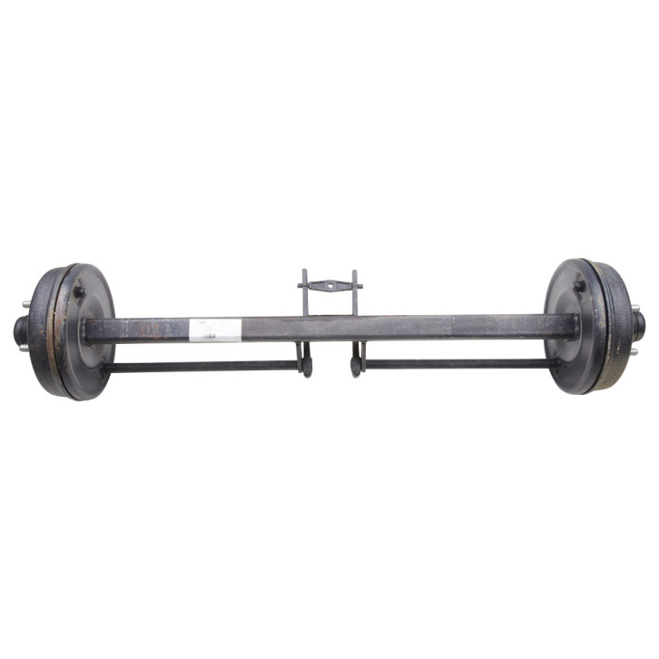 Brake axle with auto-reverse 300x60 - 6-hole 