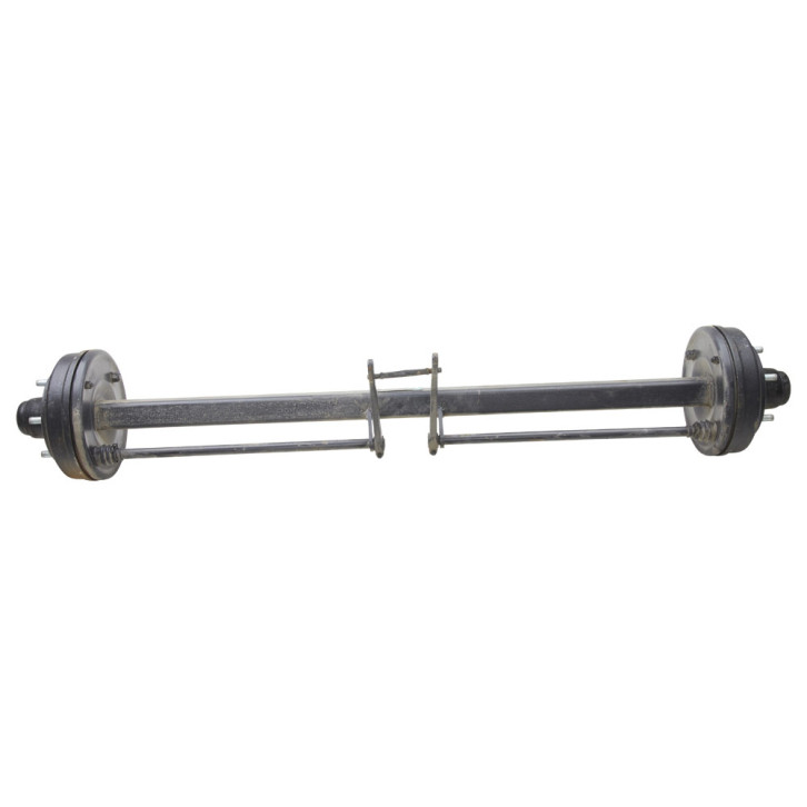 Brake axle with auto-reverse 300x60 - 6-hole 
