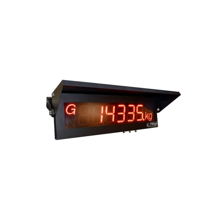 Large display for weighing system 