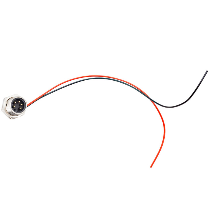 Einbaustecker  mit 2 Litzen 