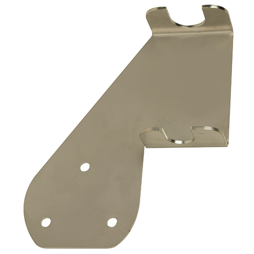 Halteplatte gekantet zu Kabelbaum 