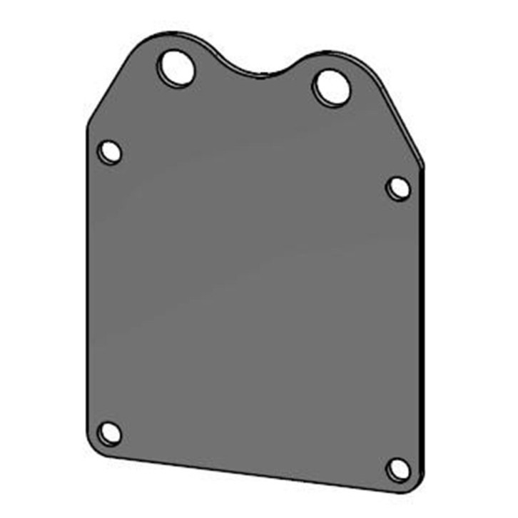 Holder plate (flat) for Beacon - universal 