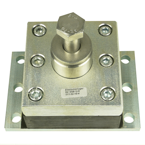 Elastomerlager für Scherstabwägezelle 5000 kg 
