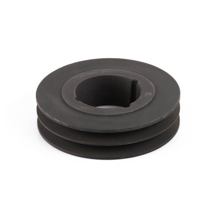 V-belt pulley - two grooves 