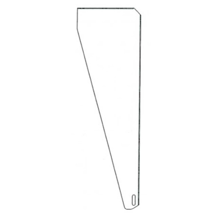 Seitenblech für Schiebeplane 