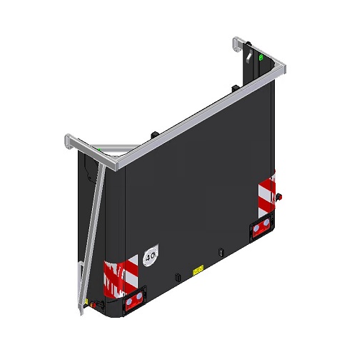 Rückwand ASW kpl. mit Beleuchtung 