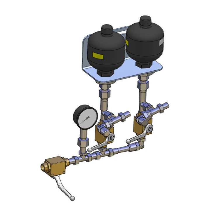 Hydraulics for forced steering / complete 