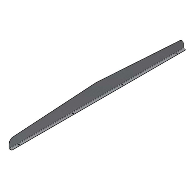 Aufbaublech für Sichtgitterabklappung bei Schiebewand 2019 