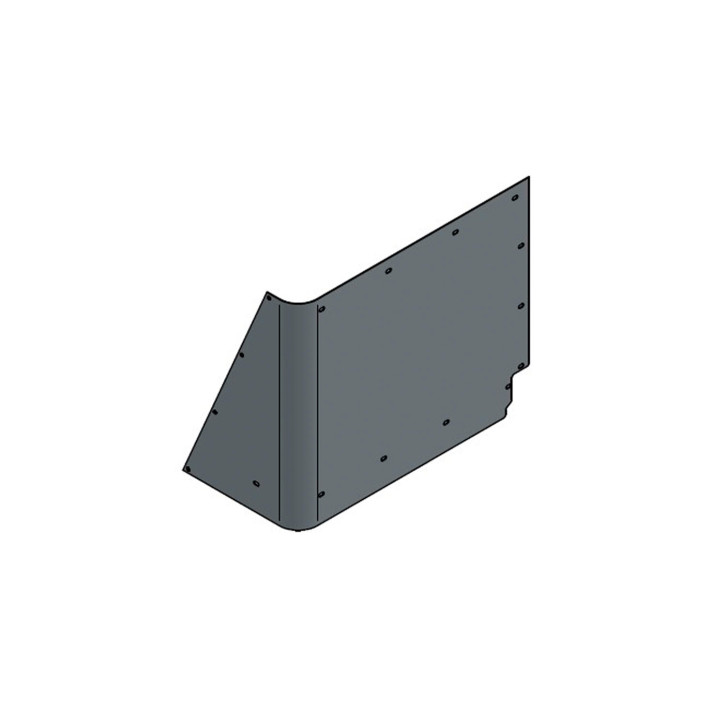 Sliding wall cover steel 