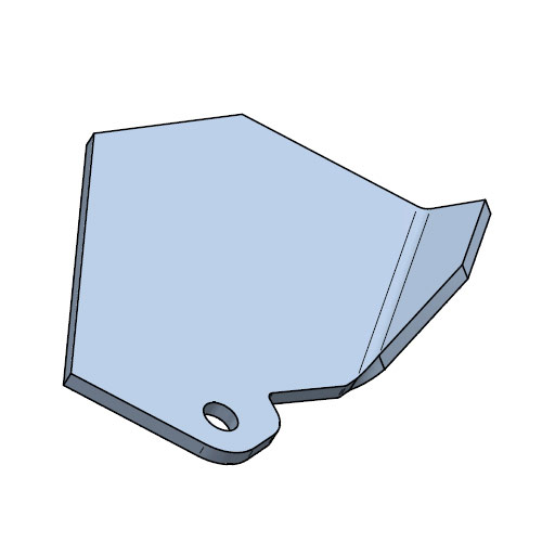 Zylinderhalterung für Rückwand ASW 