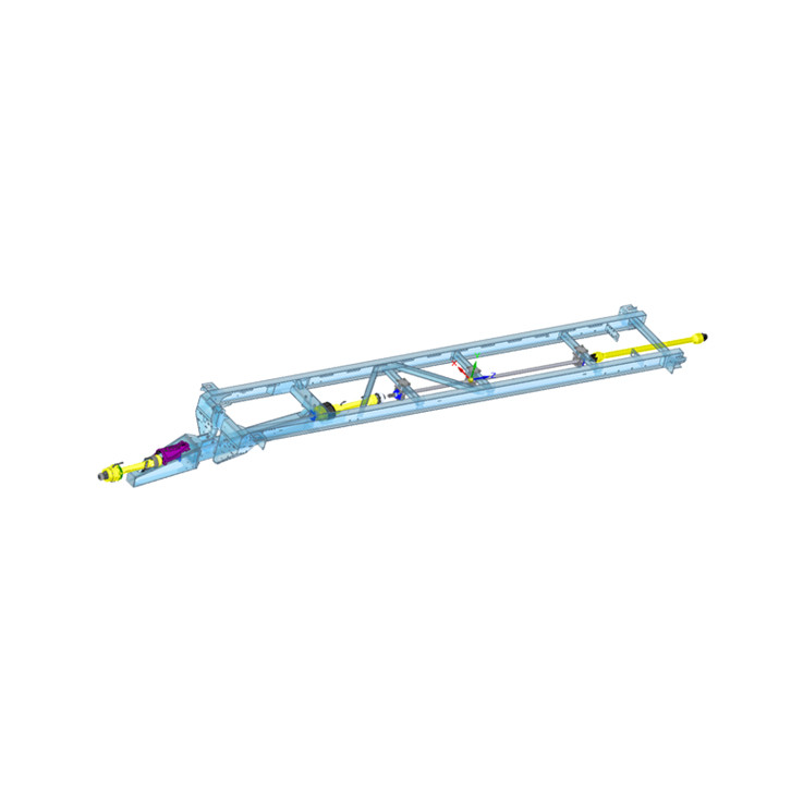 PTO through drive shaft without hydraulics 