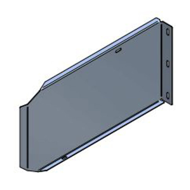 Seitenblech Rückwandaufbau ASW 500 mm 