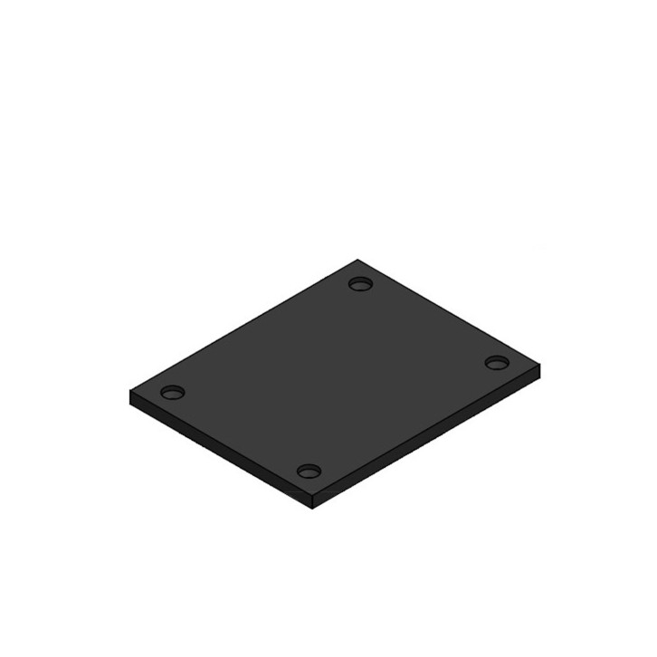 Guide rail of hard PVC 