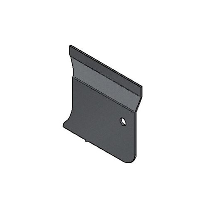 Mounting plate for rear wall bolts 
