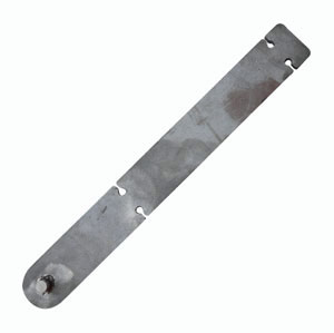 Extension arm for baffle 