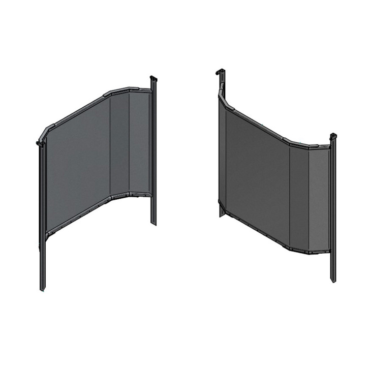 Baffle wall for for Profi V2 spreader version 2015 