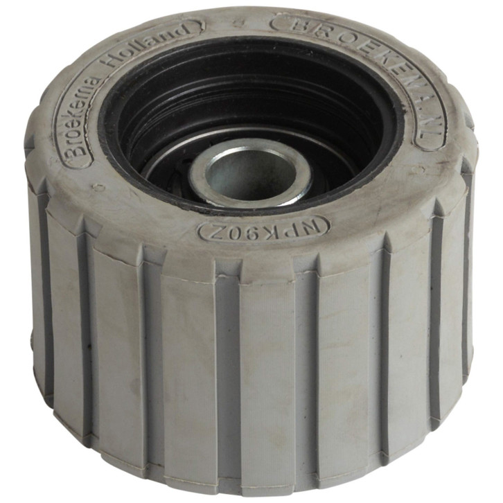 Support roller for beet conveyor belt 