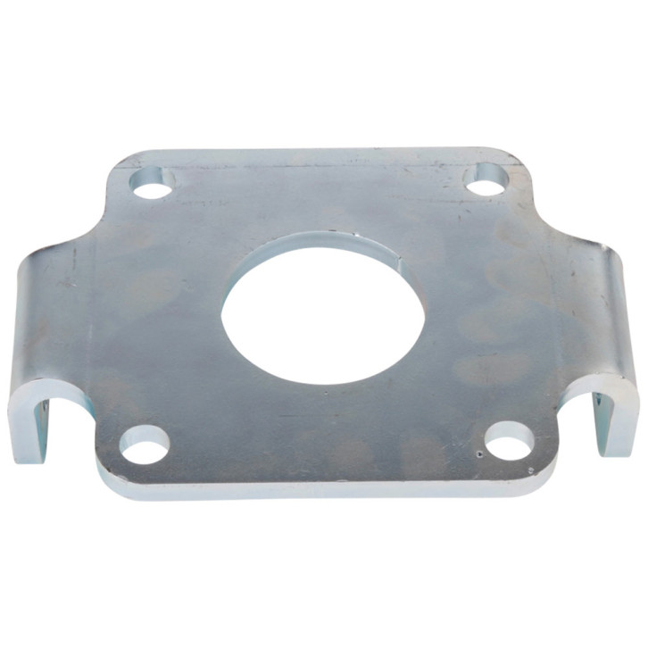 Mounting plate for UCF 206 for beet conveyor belt 