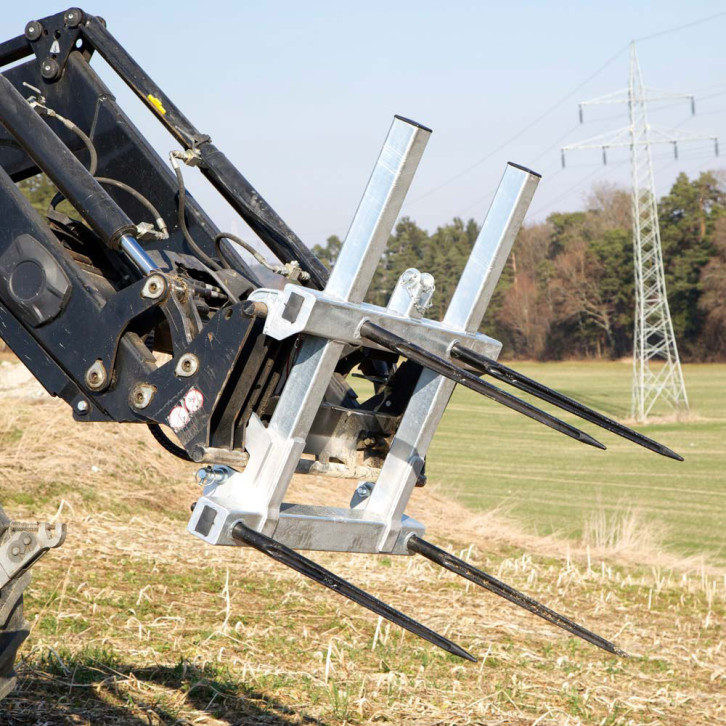 Ballengabel »Combi« mit Erhöhung um 500 mm / verzinkt 