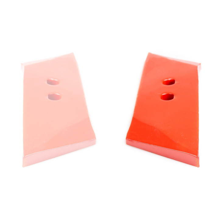 Reversible point suitable for Kverneland 