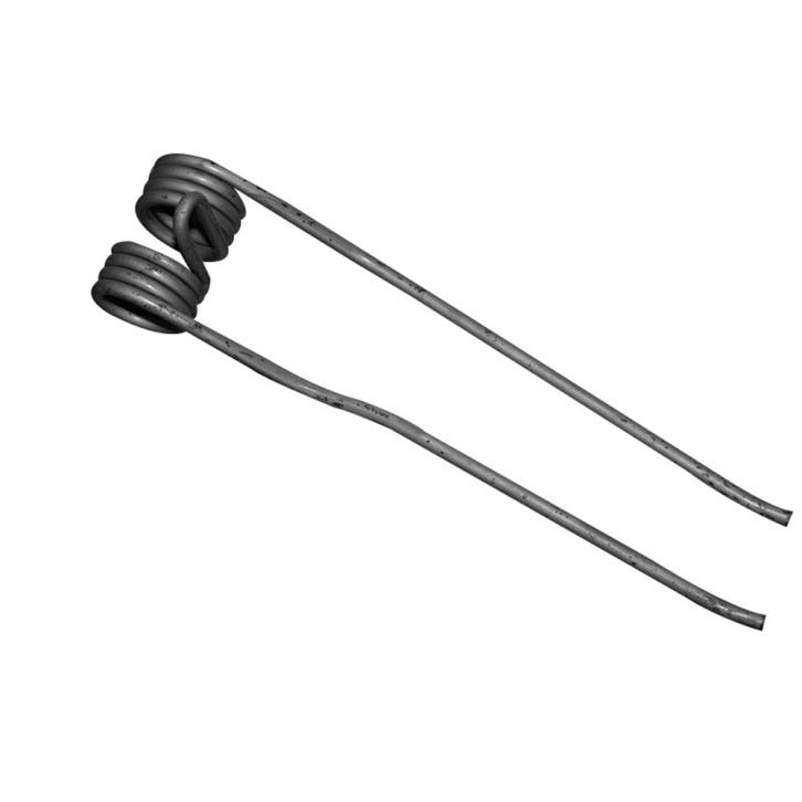 Rotary rake tine suitable for Kuhn / Girostar 