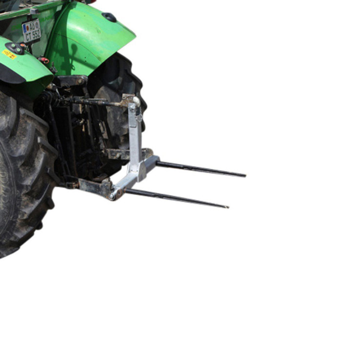 »Cross-shaped« bale transport attachment 