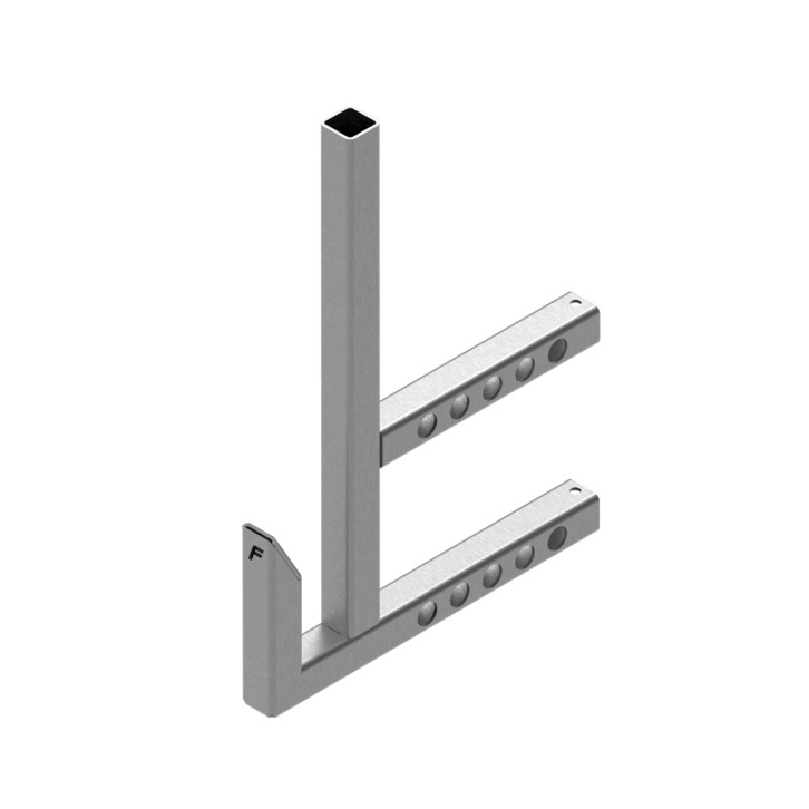 Seitliche Verriegelung für Ballengitter 