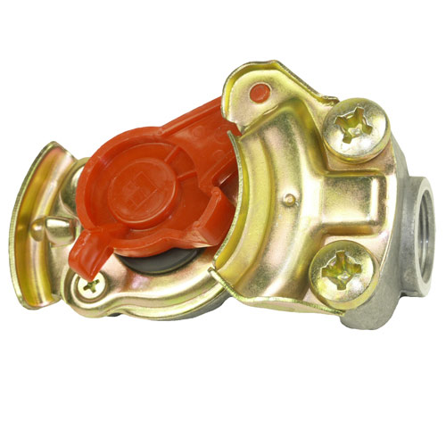 Kupplungskopf für Zweikreis Bremsanlage (Anhänger ohne Ventil) 