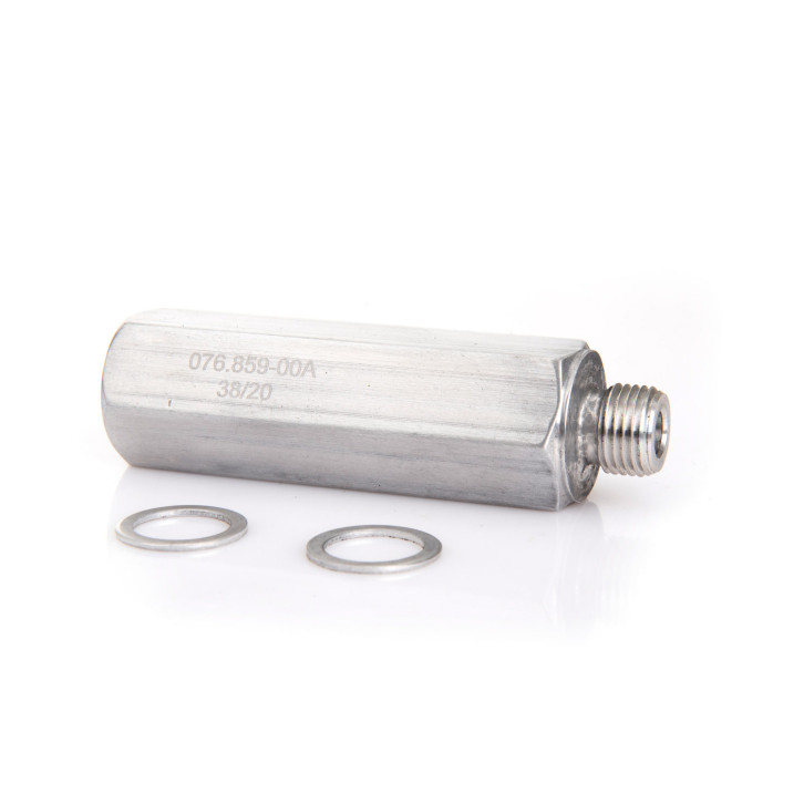 Verlängerungssatz Alu für Kupplungskopf 