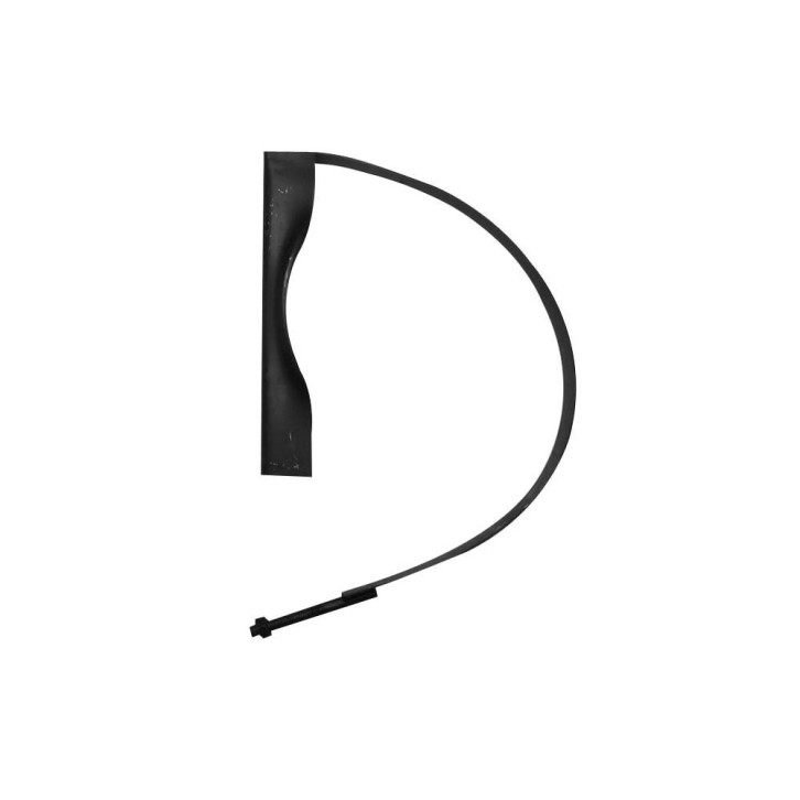 Retaining clamp for compressed air tank 